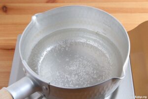 溶存気体による気泡